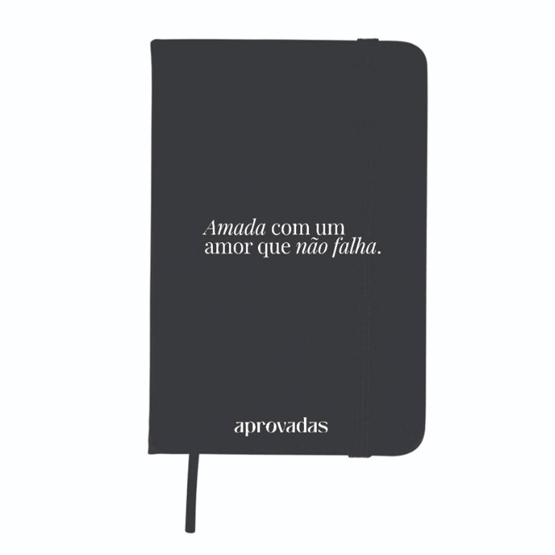 Caderneta "Amada com um amor que não falha."