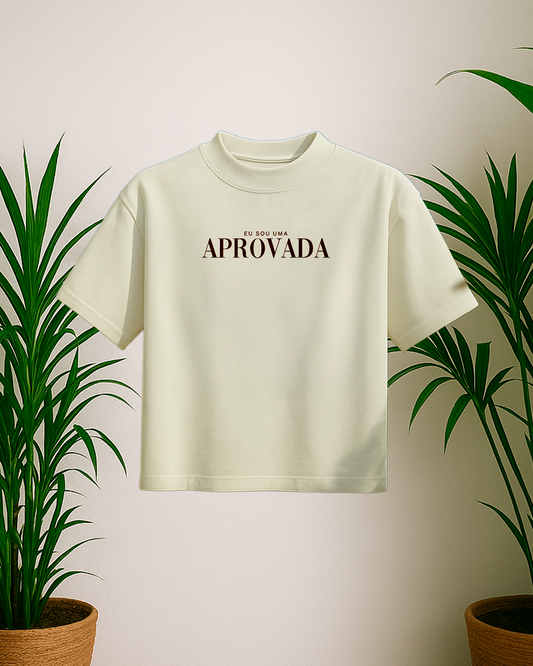 Camisa Gola Alta "Aprovada"